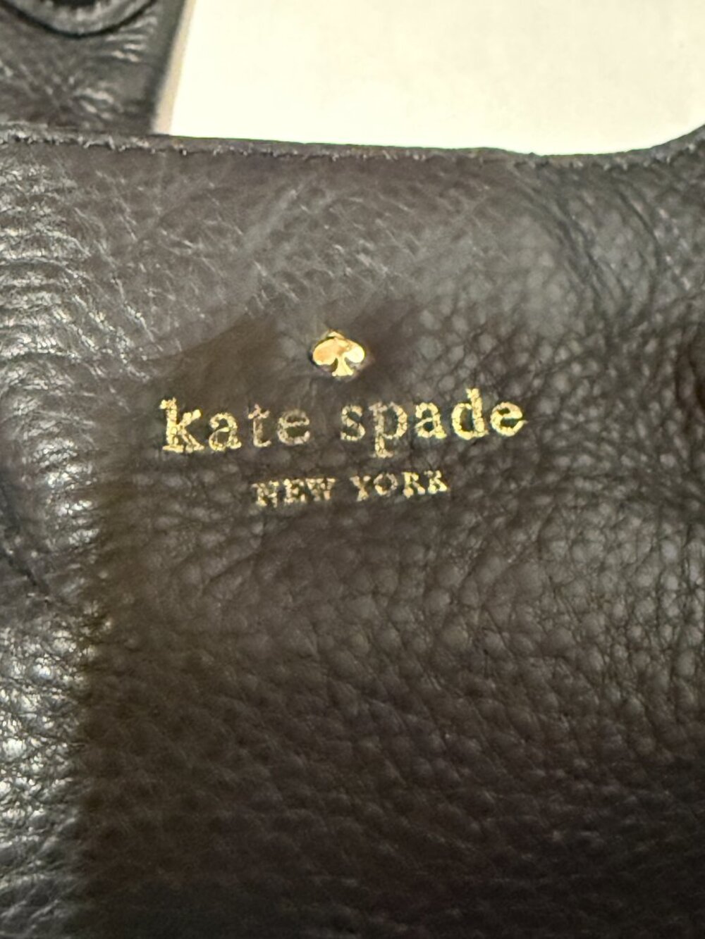 Kate Spade Black Pebbled Leather Hobo Bag - Picture 2 of 11